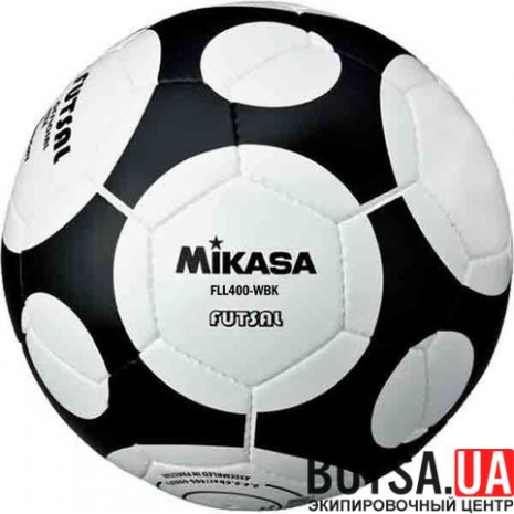 Мяч футзальный Mikasa FLL400-WBK